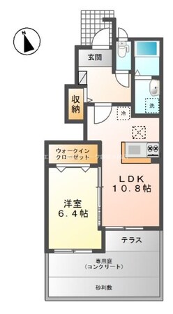 クラスの物件間取画像